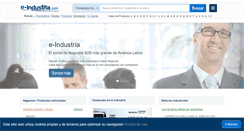 Desktop Screenshot of eindustria.com